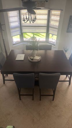 Table and chairs