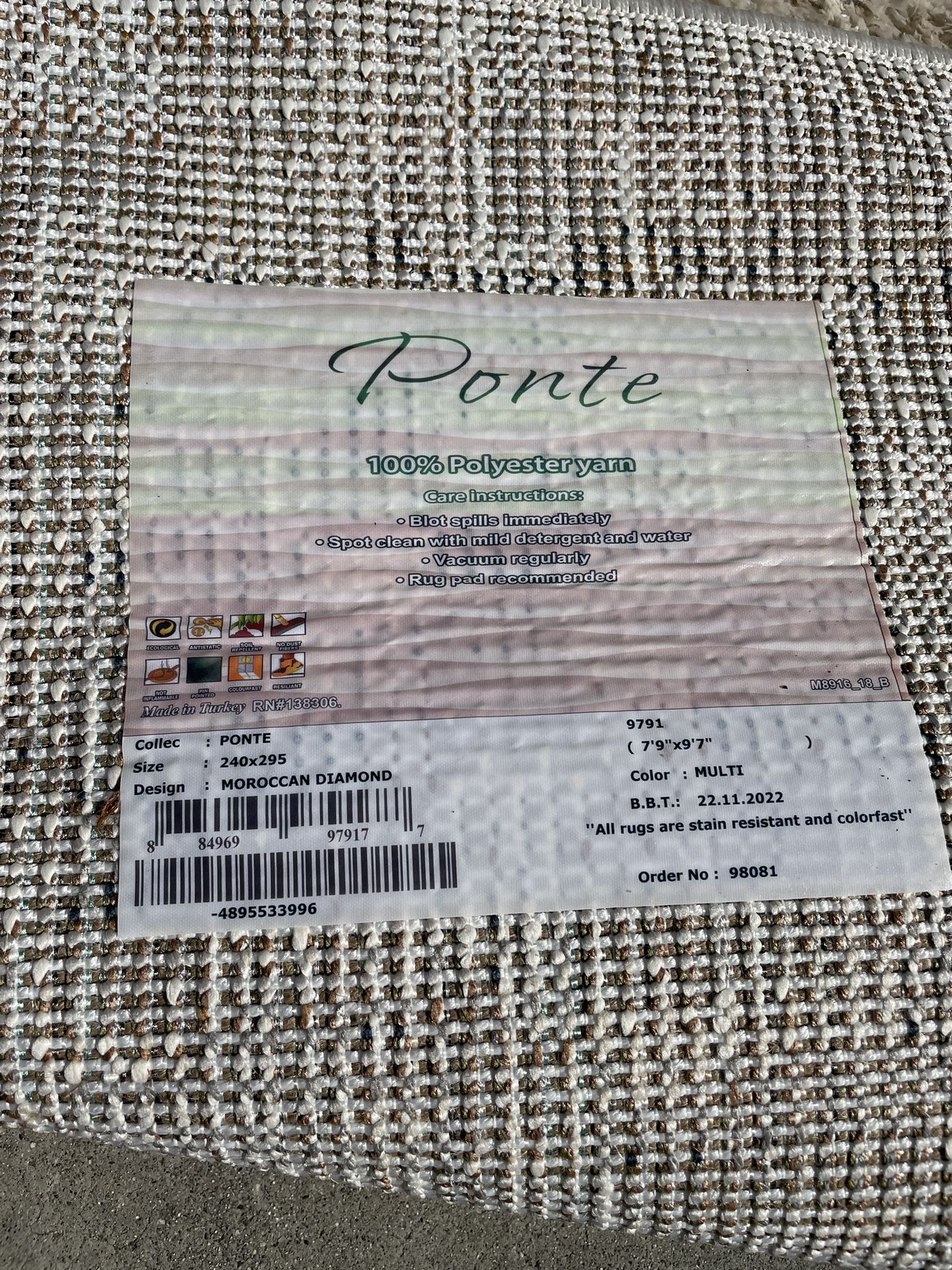 Rug- Ponte Moroccan Diamond