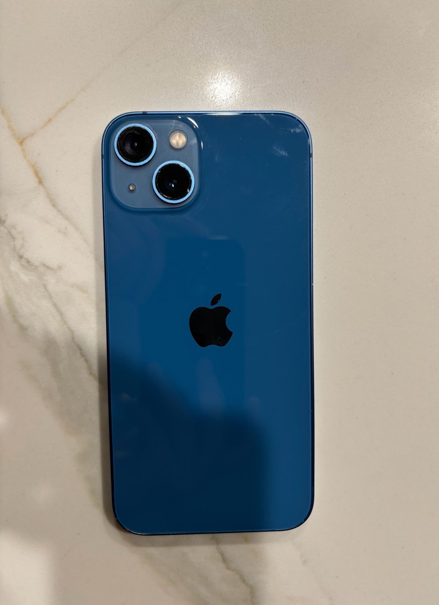 blue iphone 13