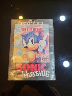 Sega Genesis Sonic The Hedge Hog