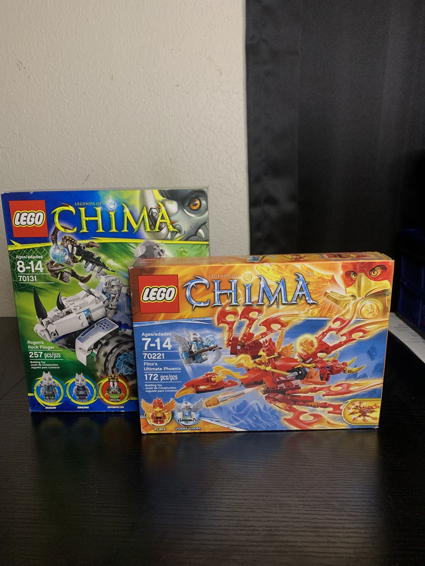 LEGO Legends of Chima Sets 70221 & 70131 SEALED BAGS 🔥 RARE