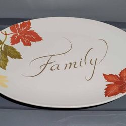 Fall Serving Plate 18"