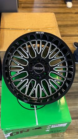 Recon Offroad Wheel Black Milled