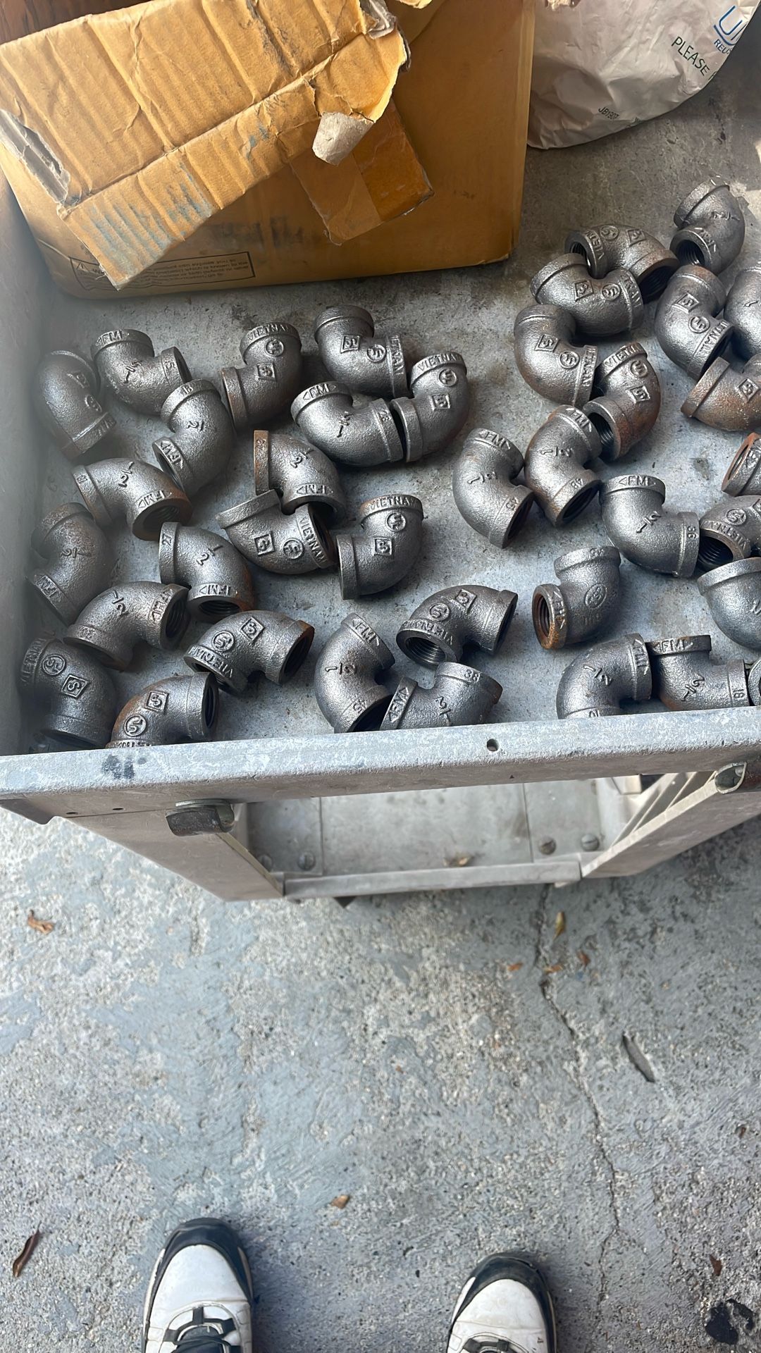 Black Iron 1/2” 90. $1 Each One