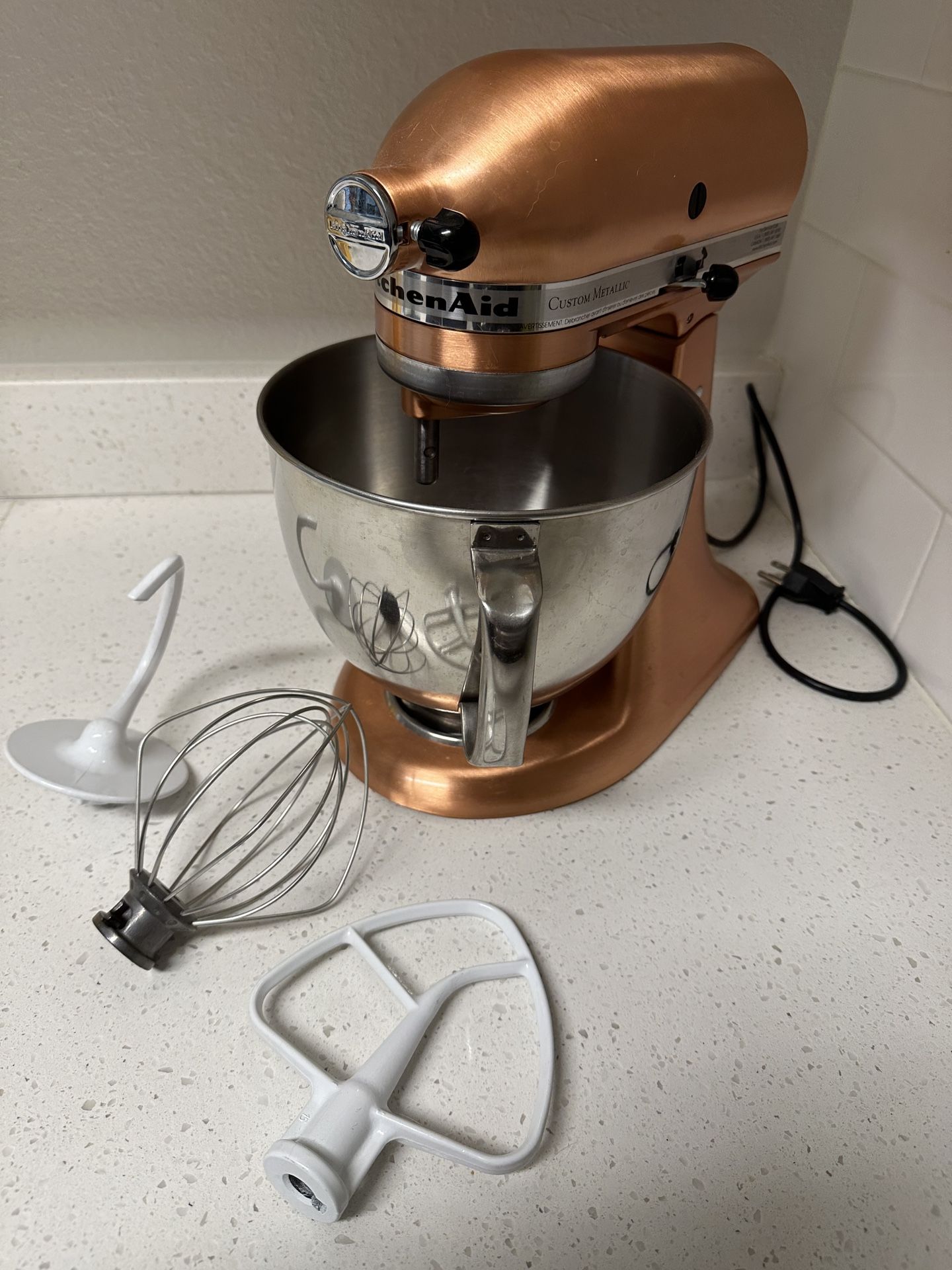 KitchenAid Custom Metallic Satin Copper Mixer