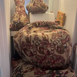 49Ers Classic Fabric Beanbags