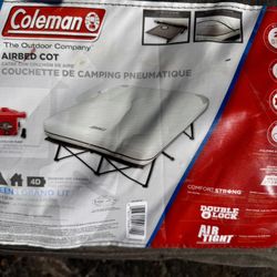 Coleman Air Cot - Queen *LIKE NEW”