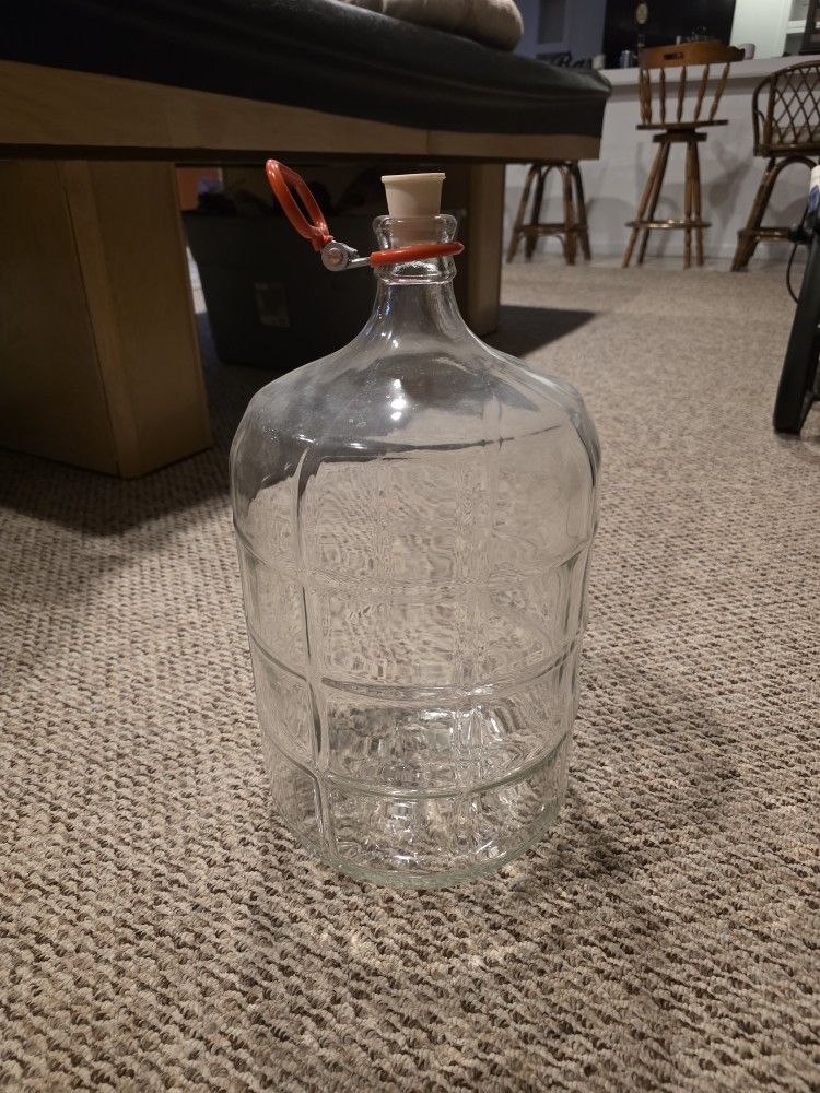 5 Gal Glass Carboy, Bottles/caps, Bottle Capper