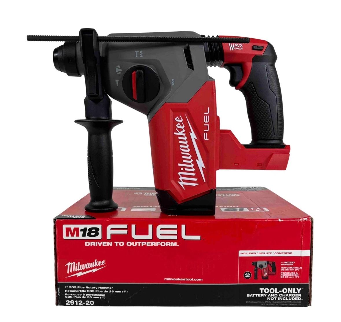 Milwaukee New 1” Rotary Hammer Fuel M18