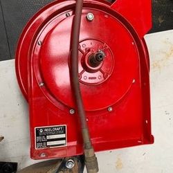 3 Air hose Reels ... Reel Craft .... Central Pneumatic... Ready To Use