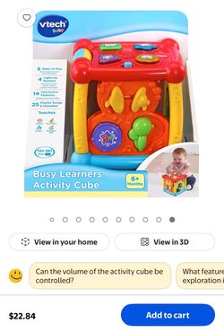 VTech Baby Busy Learners Activity Cube Baby and Toddler Toys