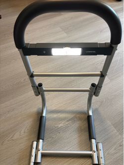 Lunderg Adjustable Bed Rail with Motion Light
