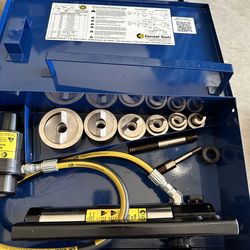 1/2" to 2" Heavy Duty Hydraulic Knockout Set