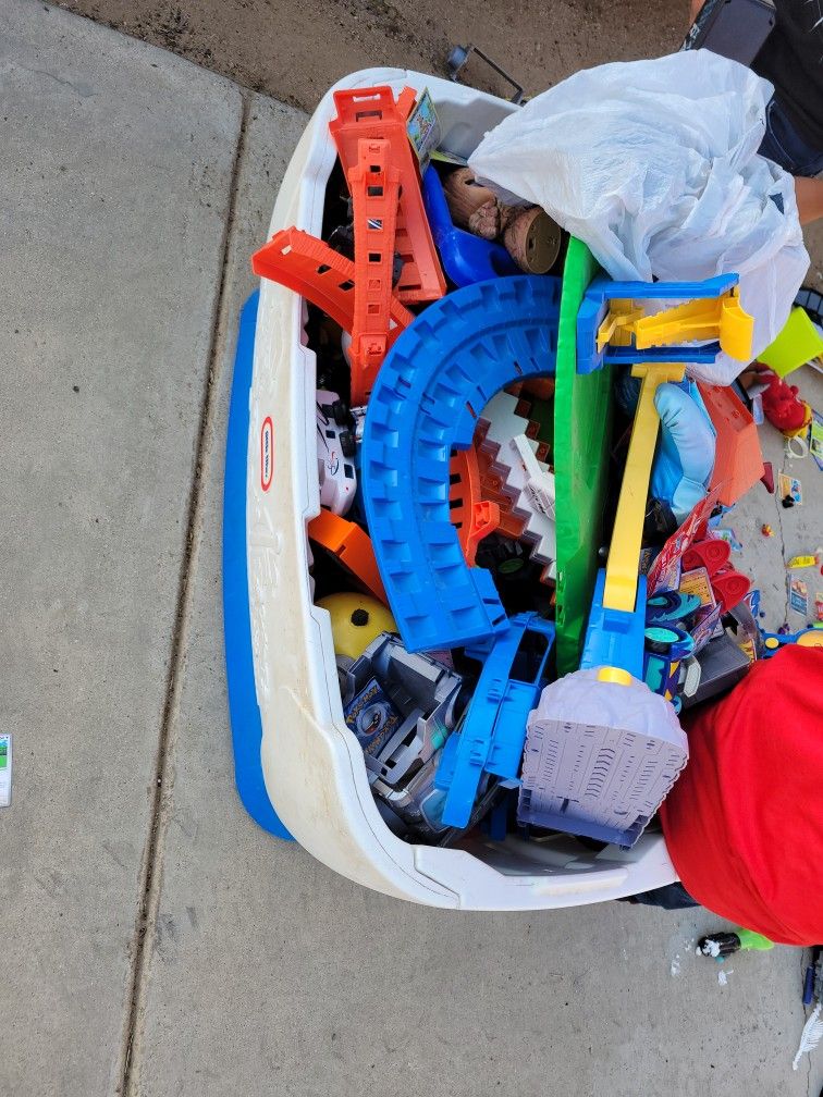 Toy Box Plus Random Toys
