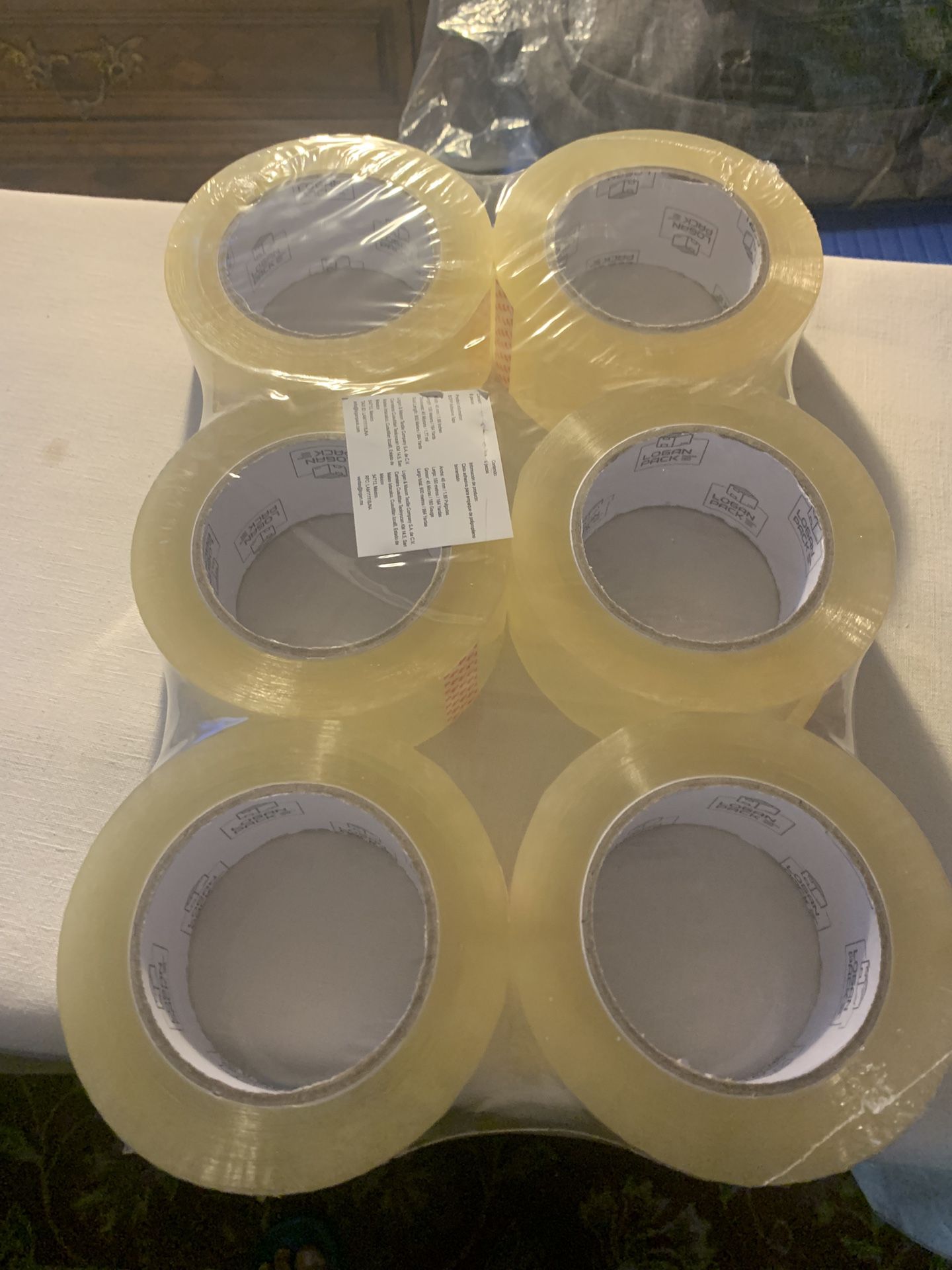 Packing Tape, 6 Rolls