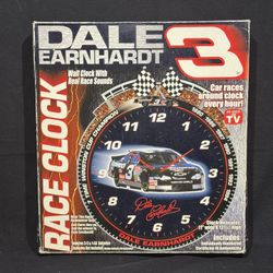 •••••••Dale Earnhardt Wall Clock•••••