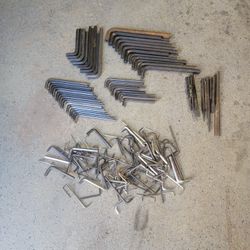 Roughly 175 Allen Keys. Great Resale Flea Markets Purchase. All Of Them For $100 Up To 12 In Long