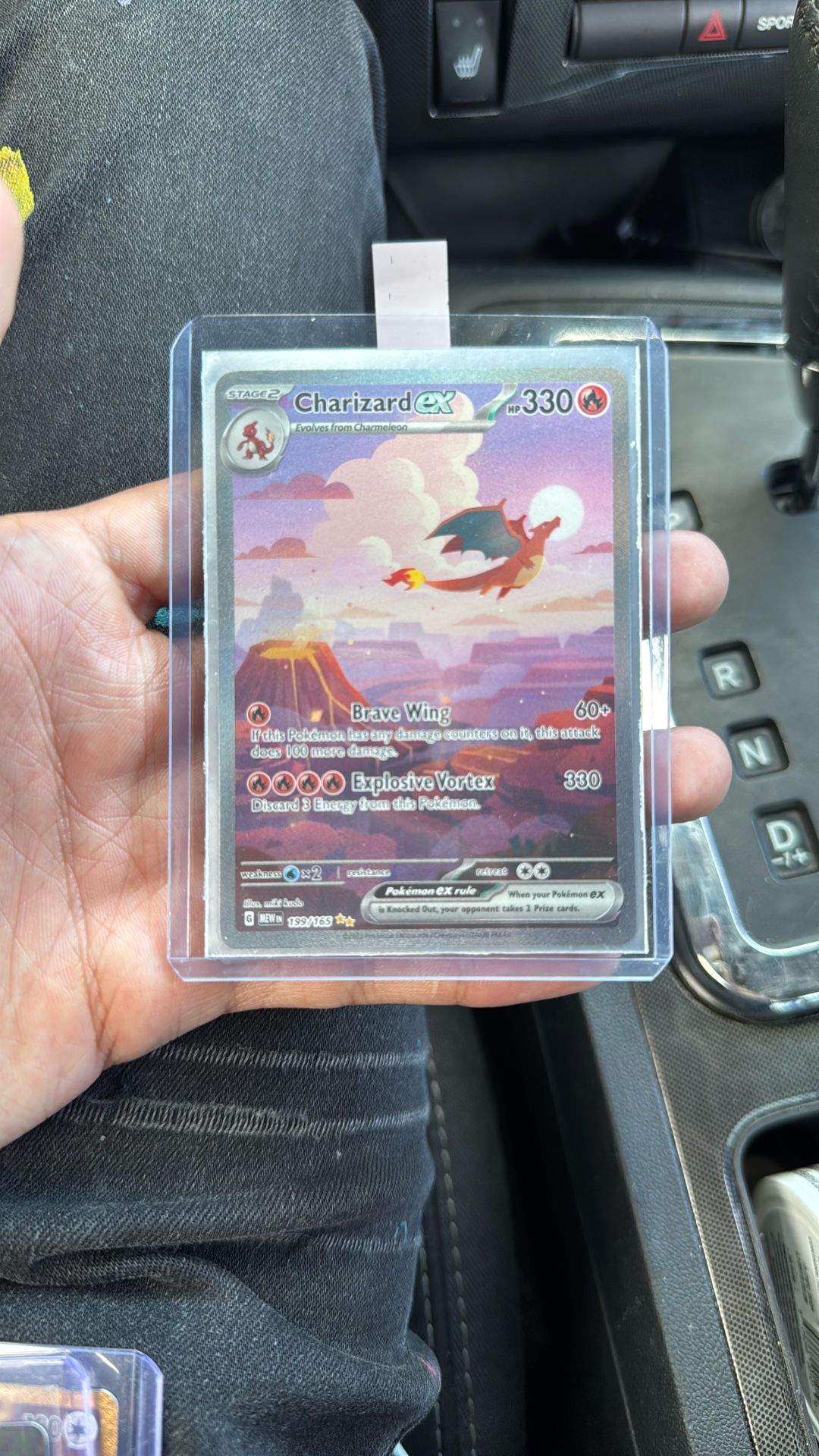 Pokemon 151 Charizard Ex Illustration Rare 199/165