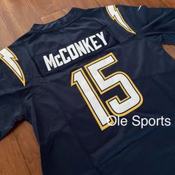 Navy Chargers McConkey Jerseys