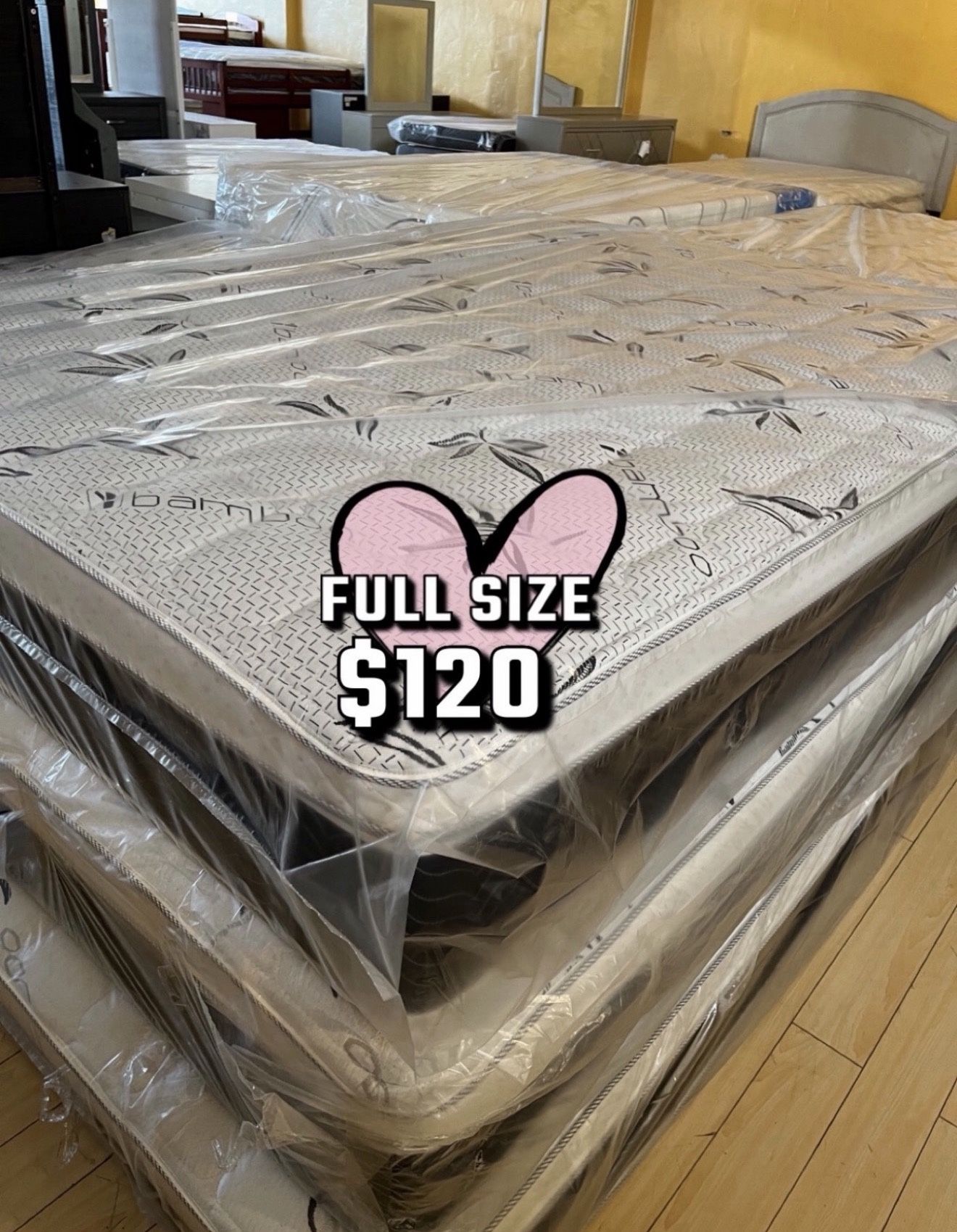 Full Size Pillow Top Mattress