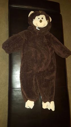Koala Kids 9 Months 9M Monkey Halloween Costume Baby Brown Color