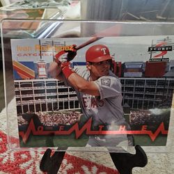 Ivan Rodriguez 1997 Score Heart Of The Order Insert Baseball Card 