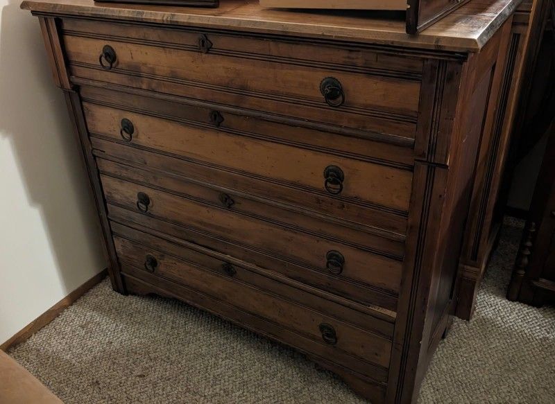 Victorian Style Two-tone Dresser