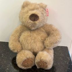 Gund Teddy Bear Plush “Bearface” #2480 Stuffed Toy Animal 16” 