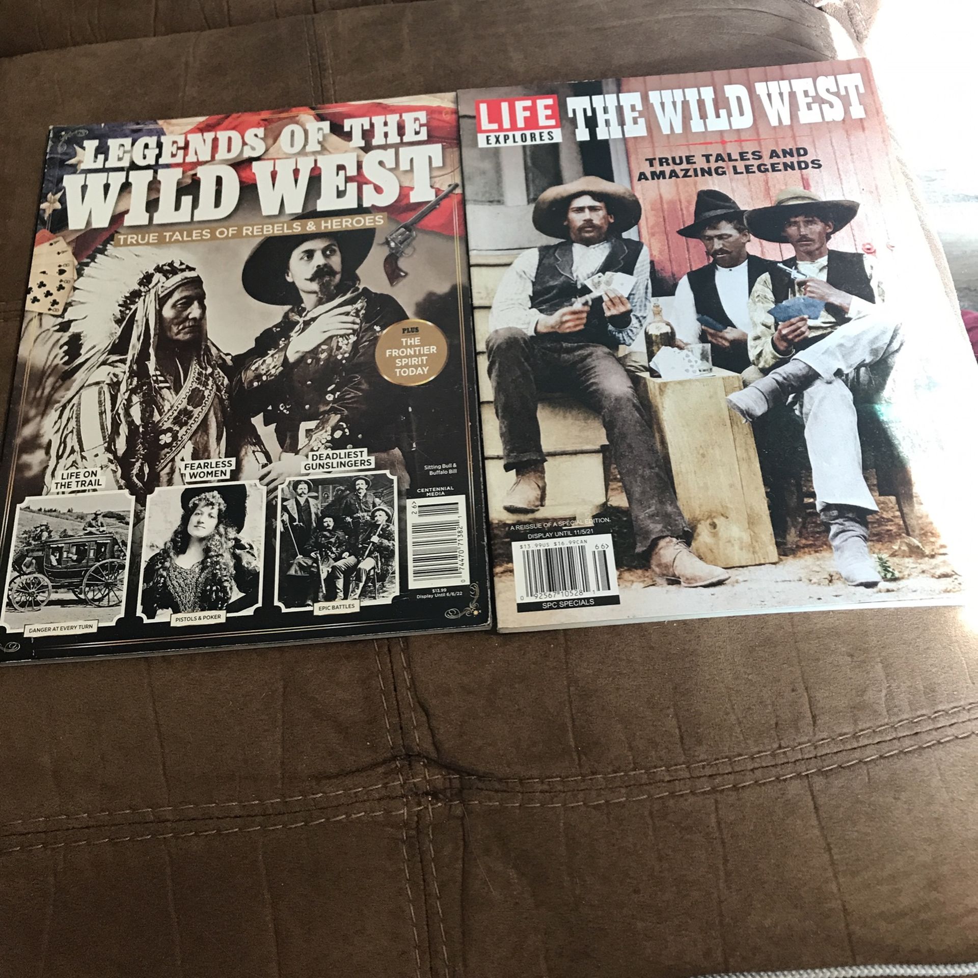 WILD WEST TWO NEW MAGAZINES