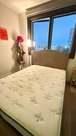 Luxury Queen Mattress + Bed Frame!!  $150 OBO