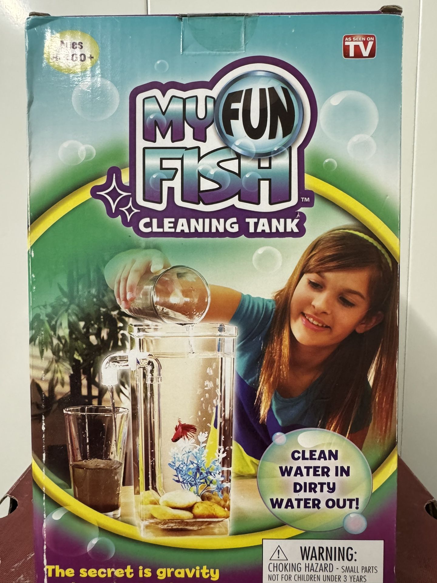 My fun Fish Cleaning Tank