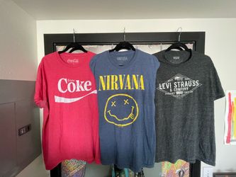 Size L Trio of Vintage Brand T-shirts $10ea or all 3/$25