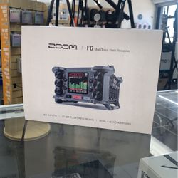 Zoom F6 Field MultiTrack Field Recorder