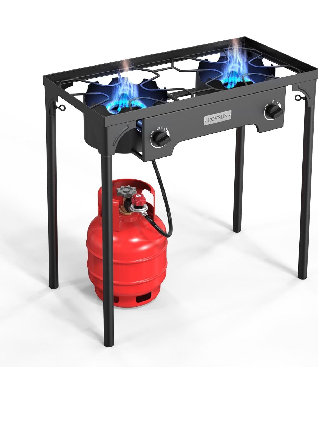 Two Burner propane Stove/ Estufa De Dos Quemadores