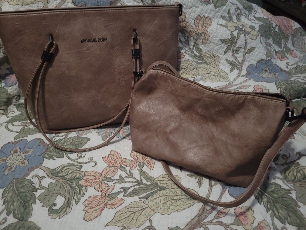Michael Michael Kors Bags | Michael Kors Bag Set | Color: Tan