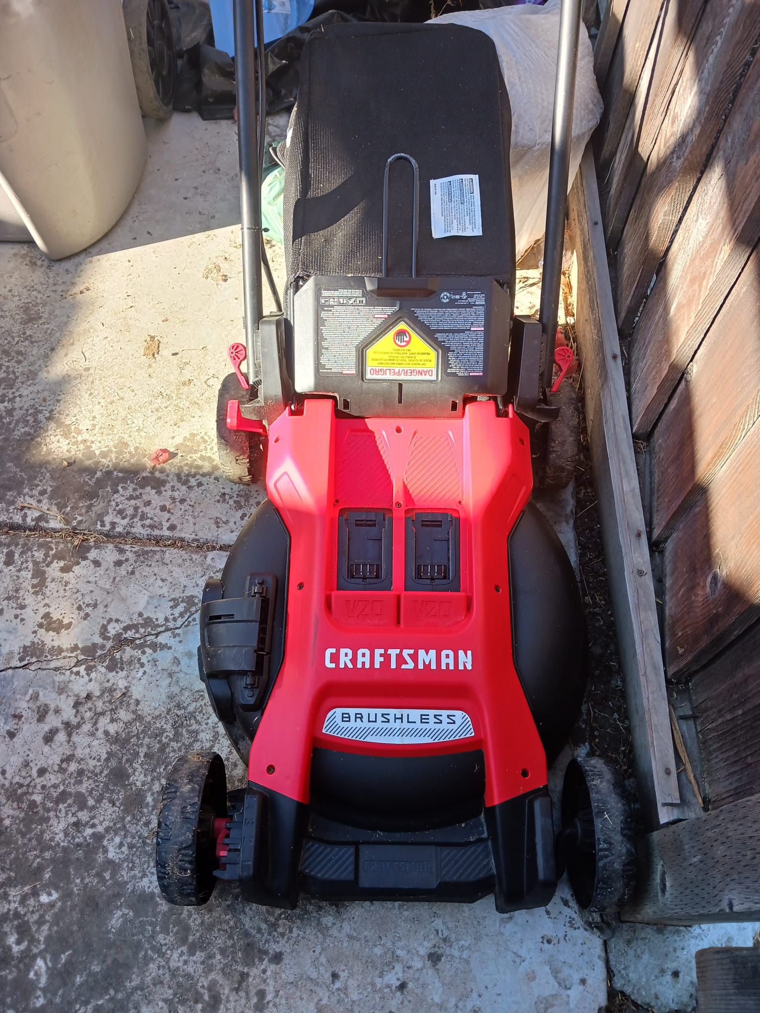 Craftsman v20 push mower deals