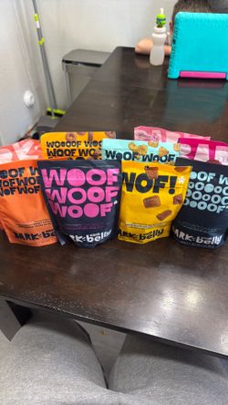 Bark Box Dog treats 9 total
