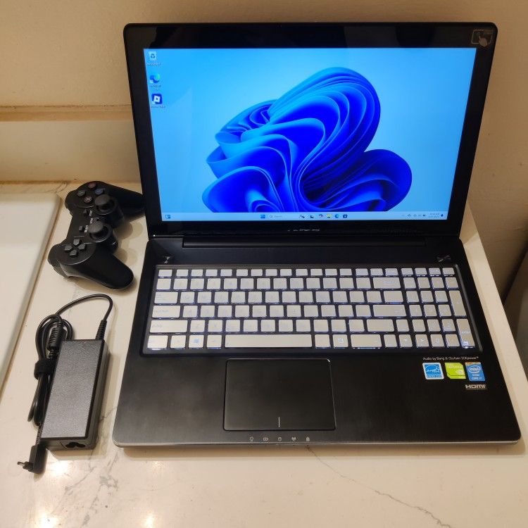 Asus 15.6" 1080p Touchscreen CAD/ Gaming Laptop - Intel Core i7 3.0ghz, 12gb Ram, Nvidia 745m GPU GTA V/Fortnite, EVO 256gb SSD, Win11, NEW BATTERY!