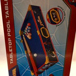 Spider-Man Tabletop Pool table 