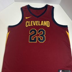 Nike LeBron James Cleveland Cavaliers Jersey - Size 56 Nike LeBron James Cleveland Cavaliers Jersey - Size 56 Nike LeBron James Cleveland Cavaliers Je