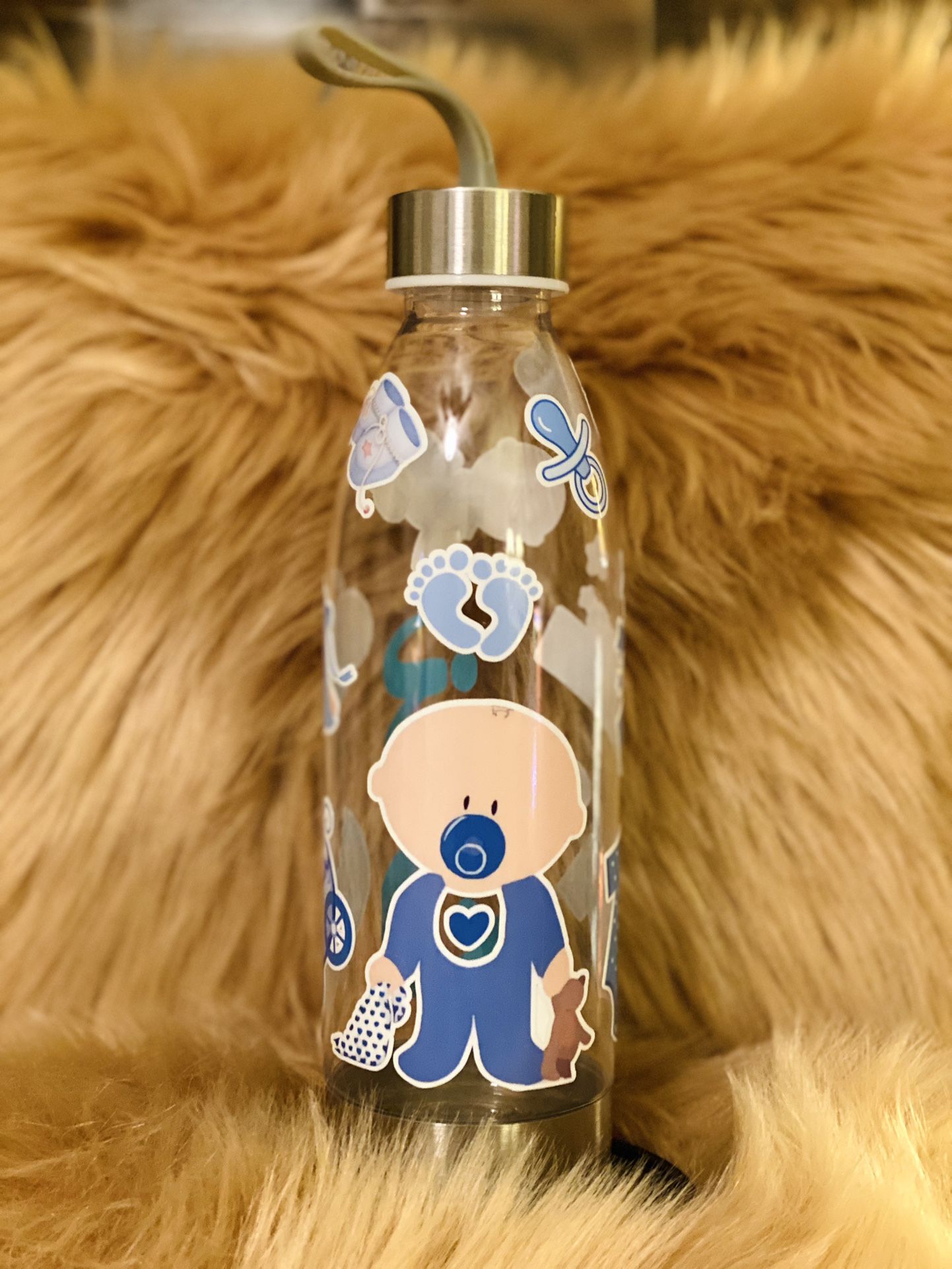 Baby Boy Clear Bottle Water