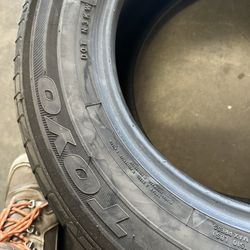 2 Toyo Tires P215/65R15-95T Two For $40