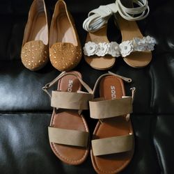 Size 1 Girls Sandals