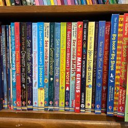 Usborne Lift The Flap Educational Books