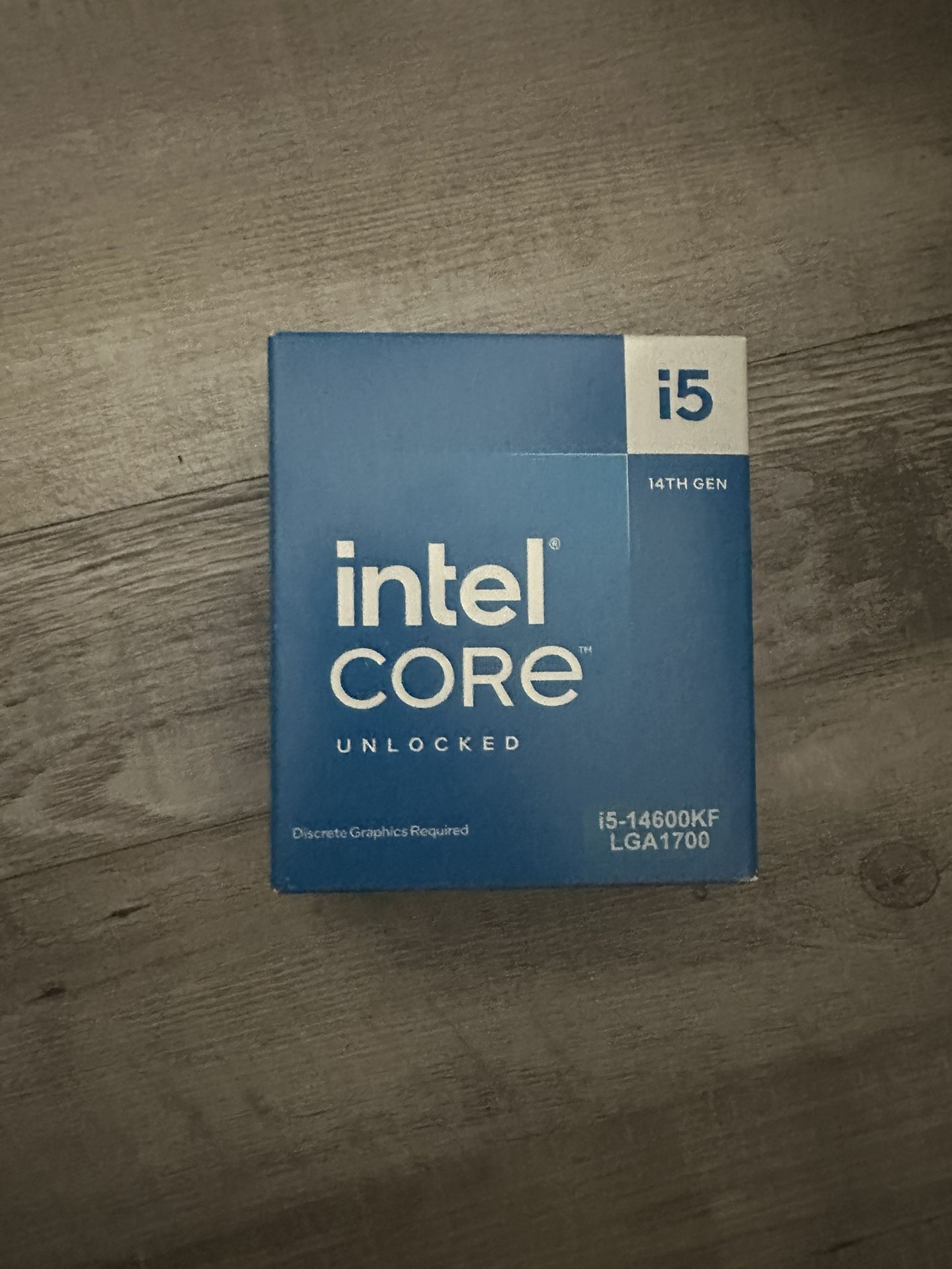 Intel Core Unlocked : i5 - 14600KF (14 Gen)
