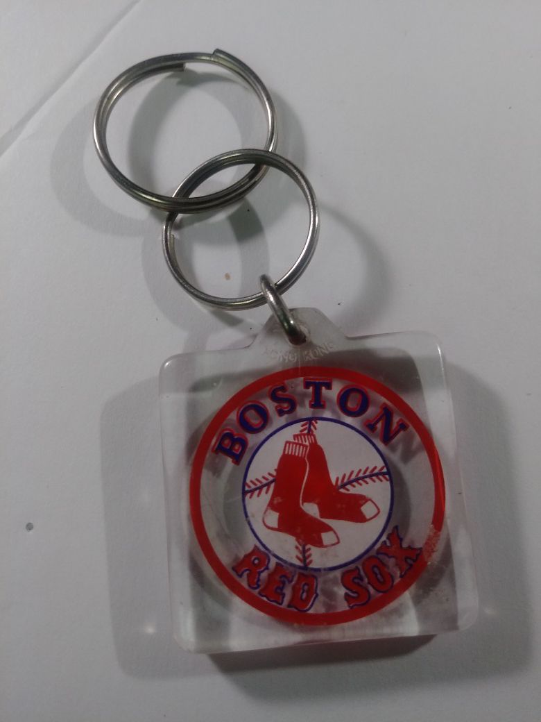 Red Sox key ring