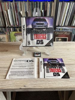 Monster Trucks DS - Nintendo DS cib with manual and insert