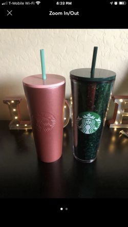 Starbucks tumblers