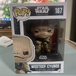 Funko Pop Star Wars Rogue One #187 Weeteef Cyubee
