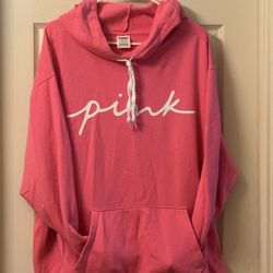 Pink hoodie XXL